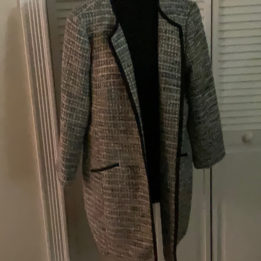 Long jacket charter club size 12